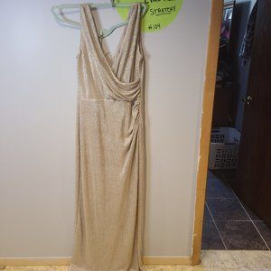 Gold Ralph Lauren Evening Gown